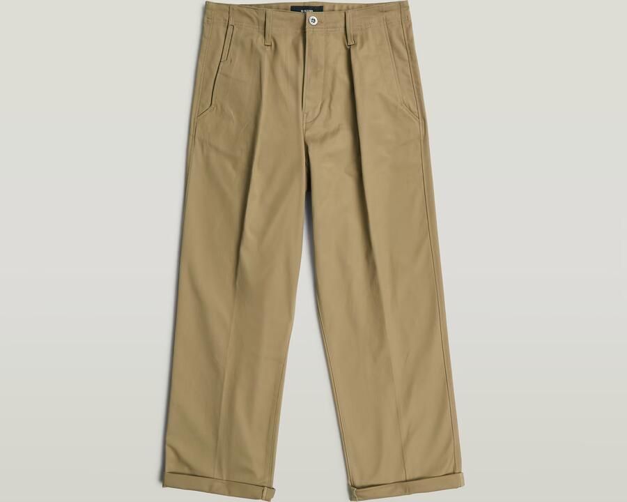 G-Star RAW Pleated Chino Relaxed Beige Heren - Foto 4