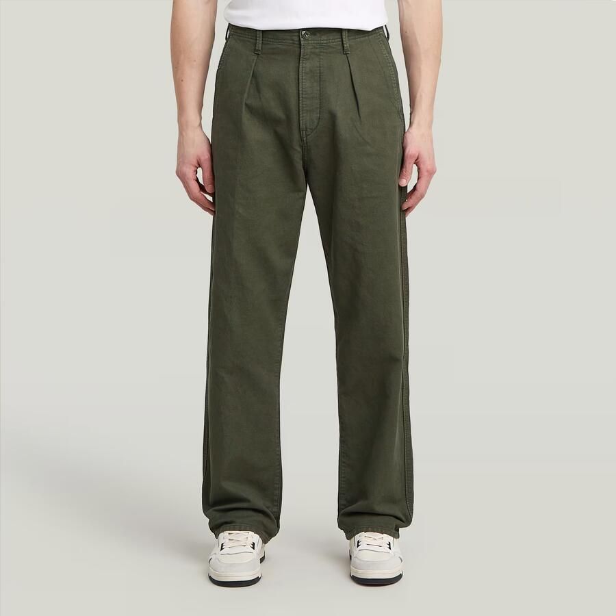 G-Star RAW Pleated Chino Relaxed Grijs Heren - Foto 7
