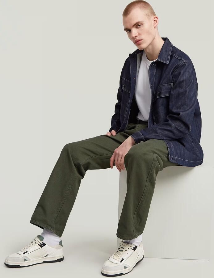 G-Star RAW Pleated Chino Relaxed Grijs Heren - Foto 5