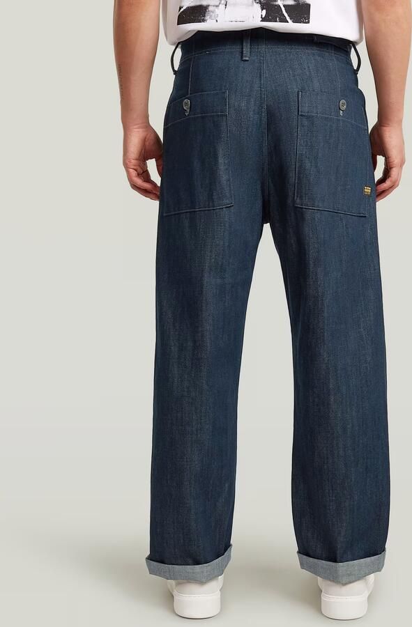 G-Star RAW Pleated Chino Relaxed Neo Raw Jeans Donkerblauw Heren - Foto 6