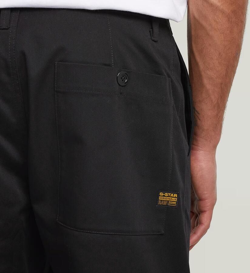G-Star RAW Pleated Chino Relaxed Straight Zwart Heren - Foto 3