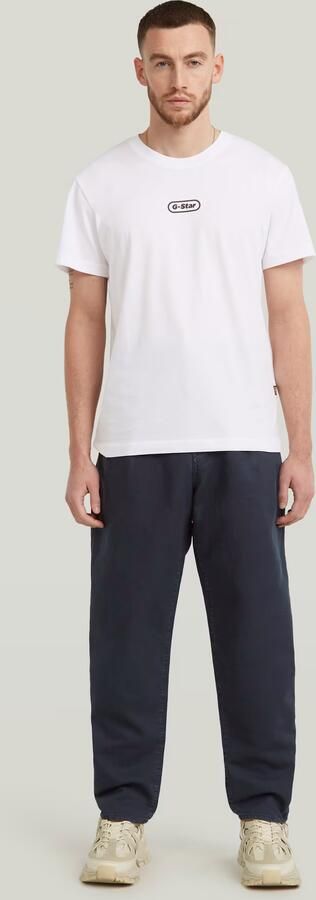 G-Star RAW Pleated Chino Relaxed Tapered Donkerblauw Heren - Foto 6
