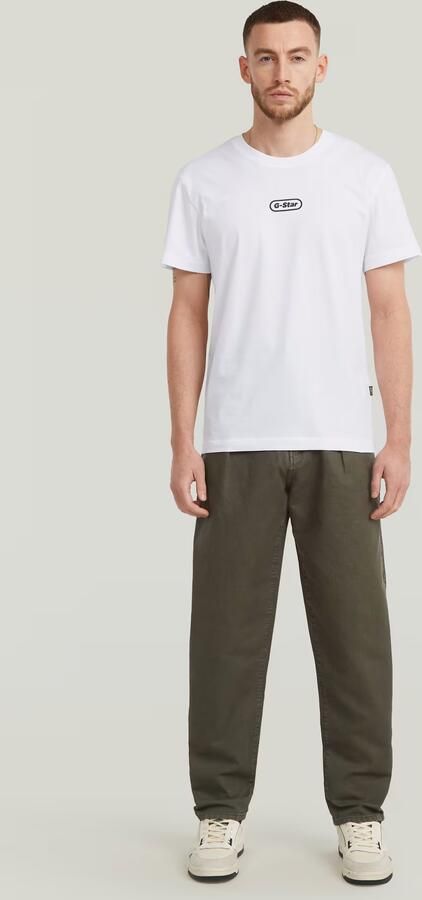 G-Star RAW Pleated Chino Relaxed Tapered Grijs Heren - Foto 6