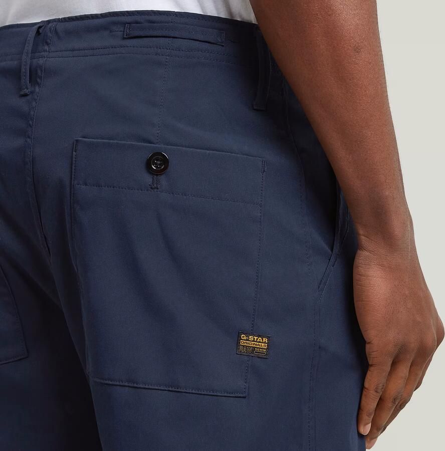 G-Star RAW Pleated Chino Relaxed Tapered Jeans Donkerblauw Heren - Foto 3