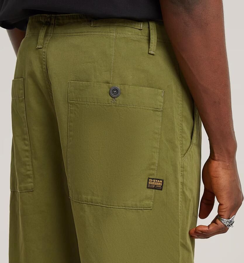 G-Star RAW Pleated Chino Relaxed Tapered Jeans Groen Heren - Foto 5