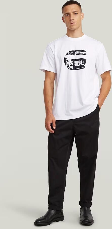 G-Star RAW Pleated Chino Relaxed Tapered Jeans Zwart Heren - Foto 6
