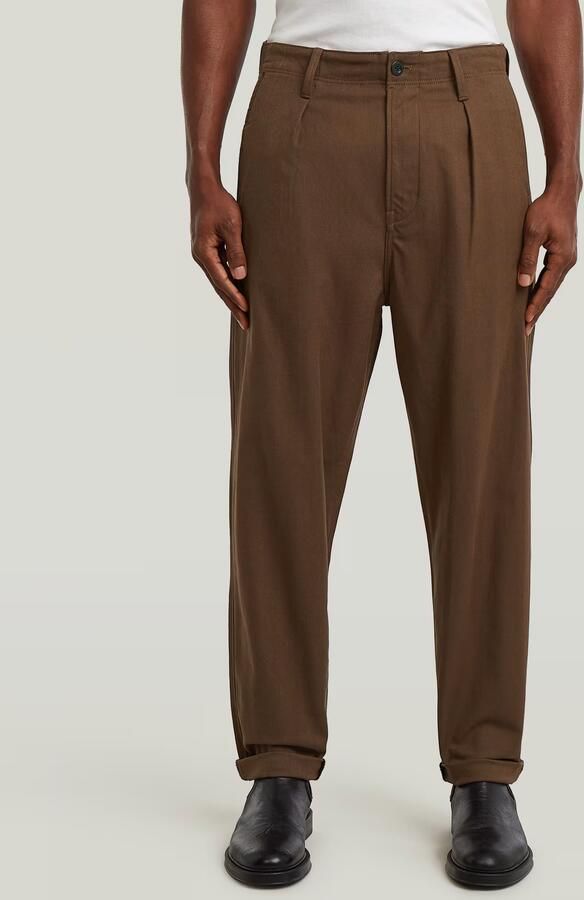G-Star RAW Pleated Chino Relaxed Tapered Meerkleurig Heren