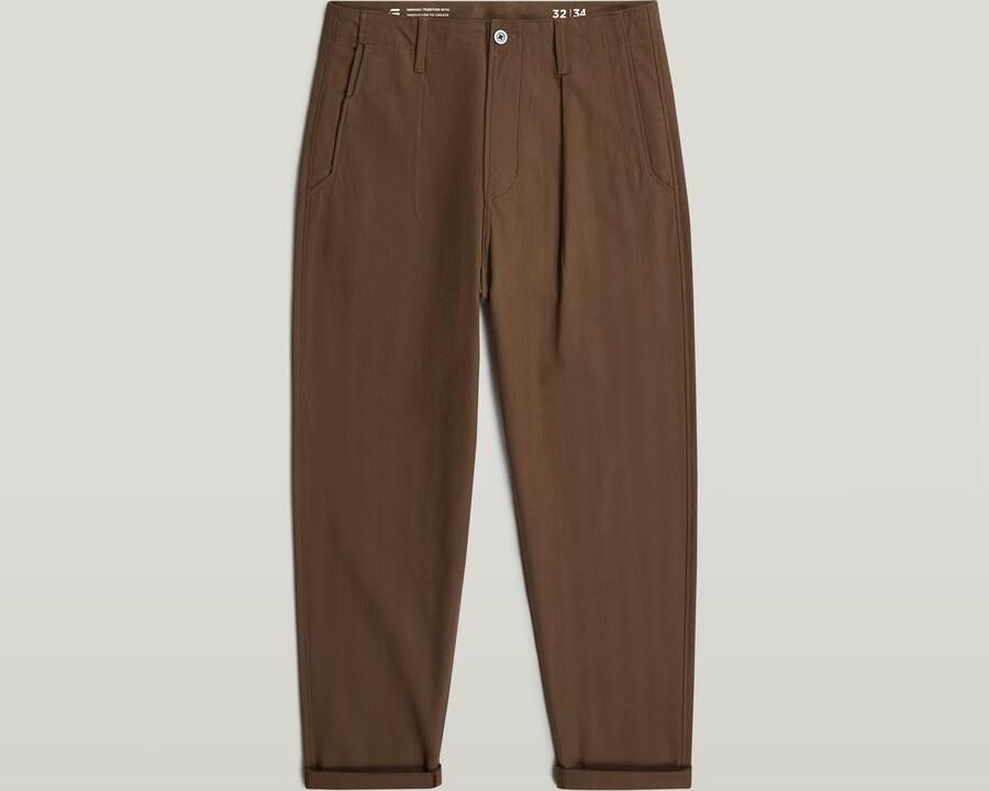 G-Star RAW Pleated Chino Relaxed Tapered Meerkleurig Heren - Foto 4