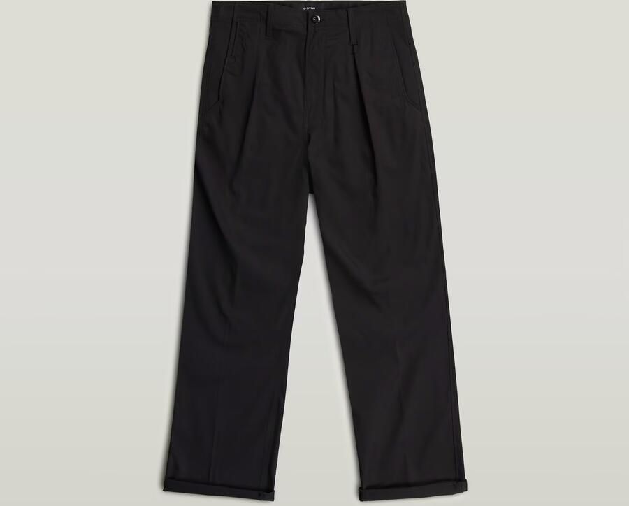 G-Star RAW Pleated Chino Relaxed Zwart Heren - Foto 4