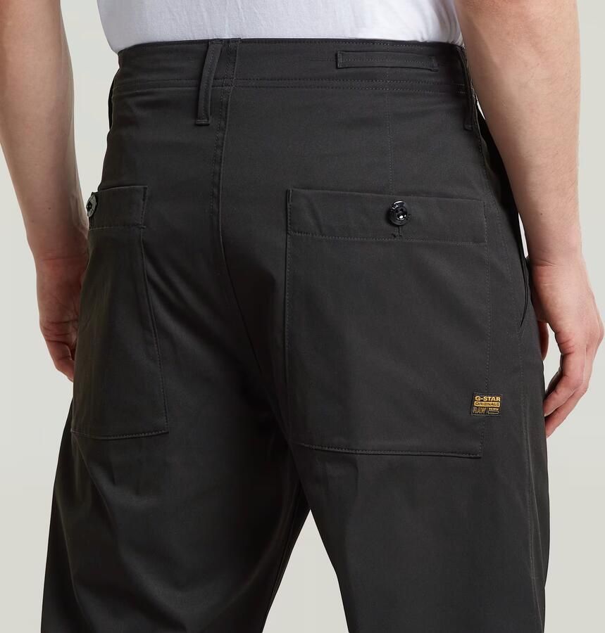 G-Star RAW Pleated Chino Relaxed Zwart Heren - Foto 3