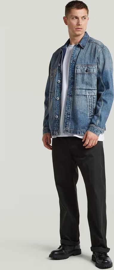 G-Star RAW Pleated Chino Relaxed Zwart Heren - Foto 6