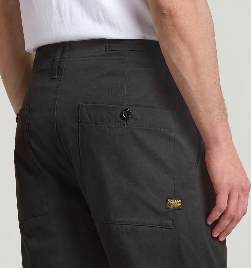 G-Star RAW Pleated Chino Relaxed Zwart Heren - Foto 6