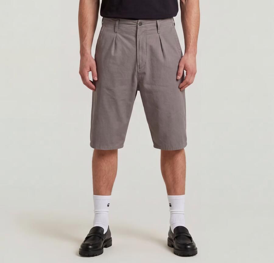 G-Star RAW Pleated Chino Short Meerkleurig Heren - Foto 4