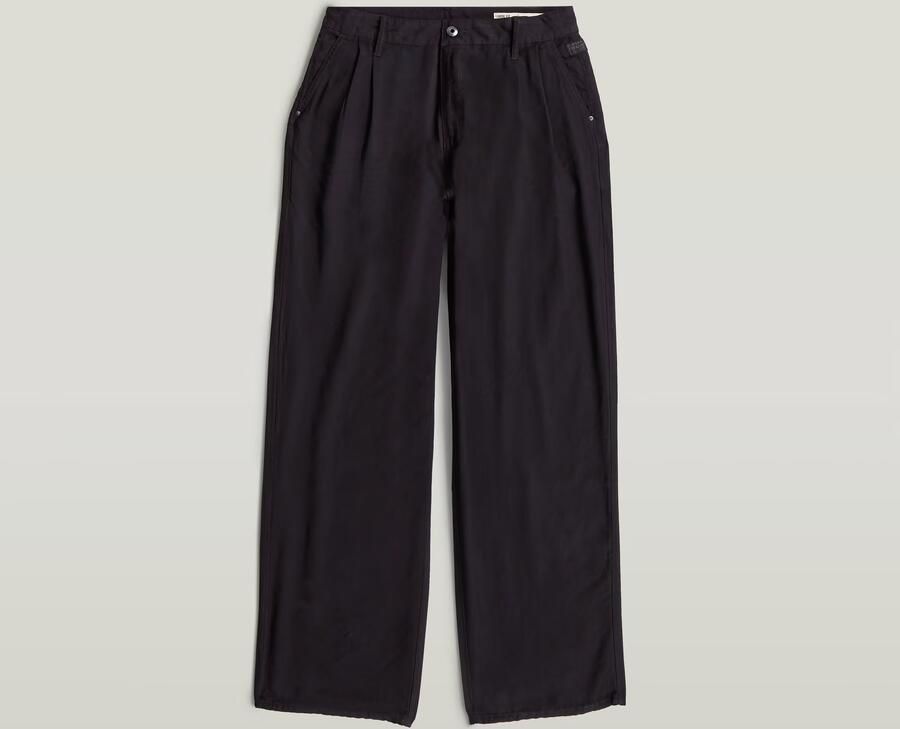 G-Star RAW Pleated Chino Zwart Dames - Foto 5