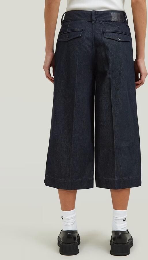 G-Star RAW Pleated Culotte Neo Raw Jeans Donkerblauw Dames - Foto 5