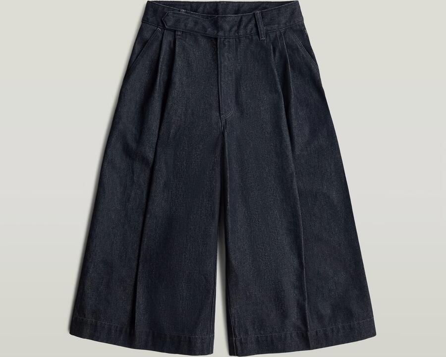 G-Star RAW Pleated Culotte Neo Raw Jeans Donkerblauw Dames - Foto 4