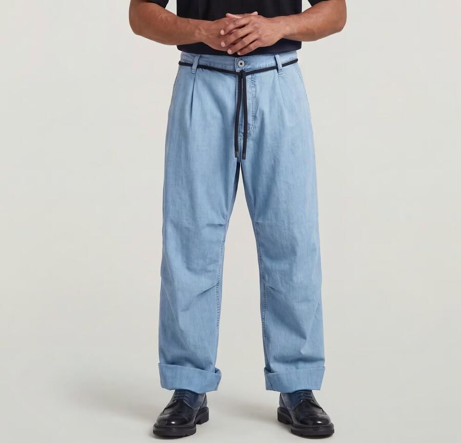 G-Star RAW Pleated Denim Jeans Lichtblauw Heren - Foto 5