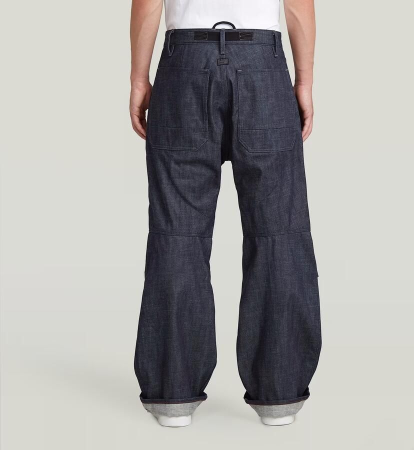 G-Star RAW Pleated Denim Selvedge Pant 2.0 Donkerblauw Heren - Foto 3