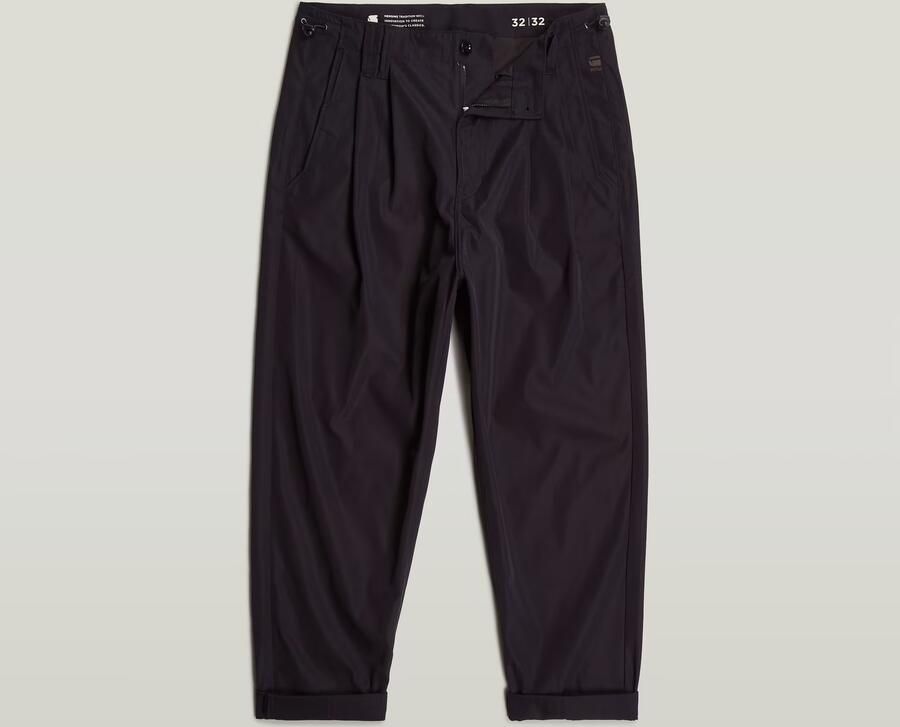 G-Star RAW Pleated Tech Chino Relaxed Zwart Heren - Foto 6