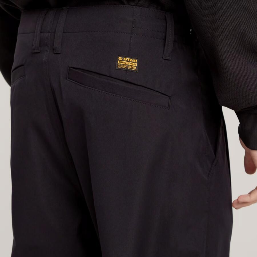 G-Star RAW Pleated Tech Chino Relaxed Zwart Heren - Foto 3