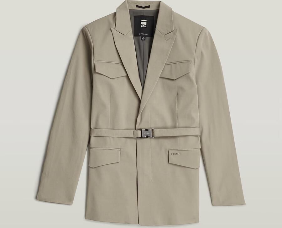 G-Star RAW Pocket Blazer Beige Dames - Foto 6