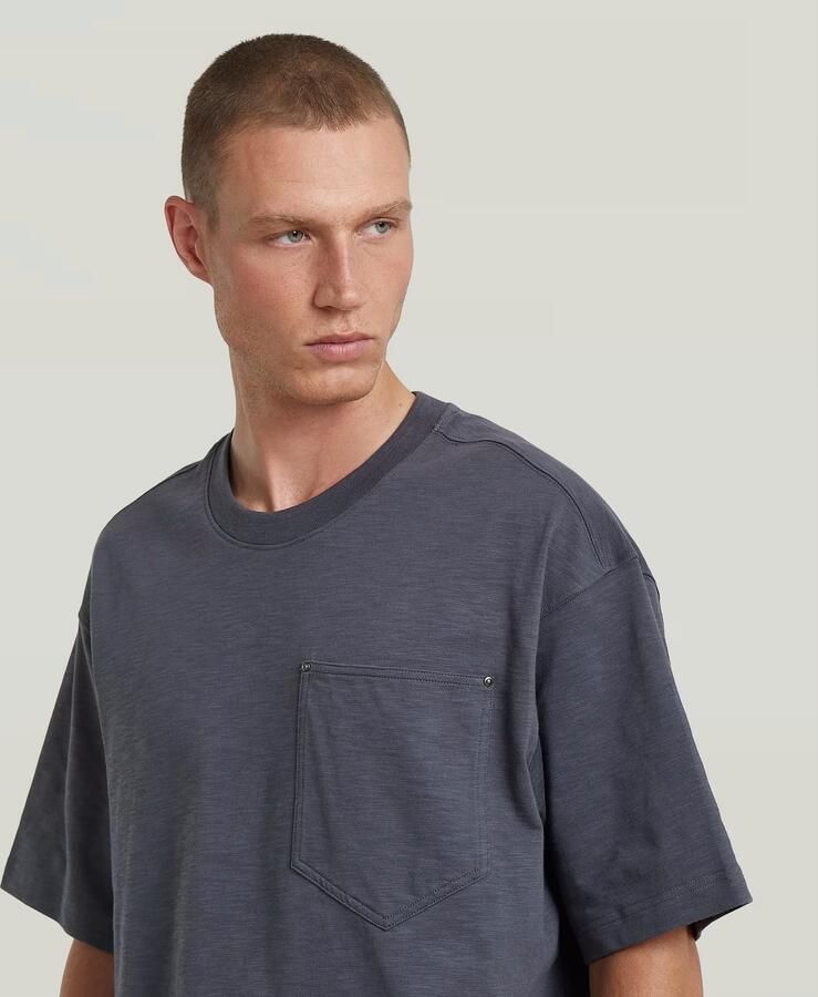 G-Star RAW Pocket Loose T-Shirt Grijs Heren - Foto 3