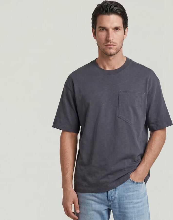 G-Star RAW Pocket Loose T-Shirt Grijs Heren - Foto 4