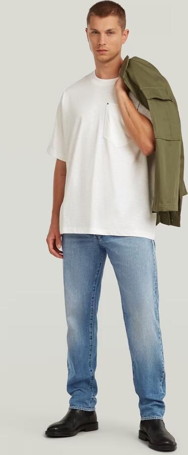 G-Star RAW Pocket Loose T-Shirt Wit Heren - Foto 7