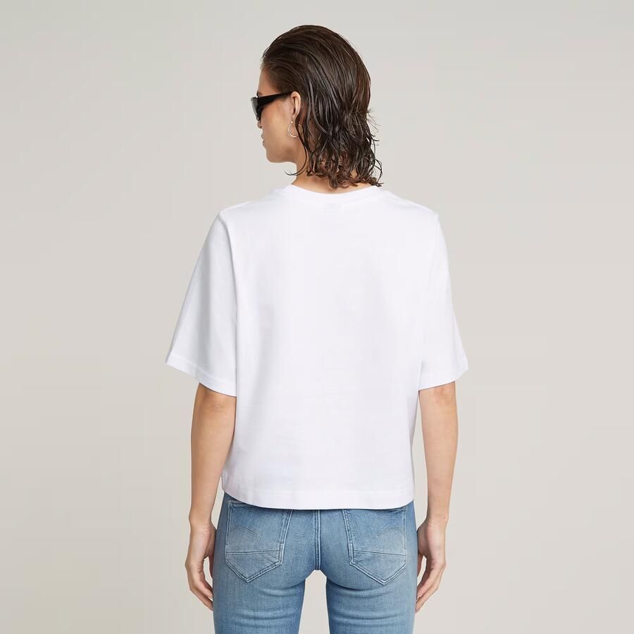 G-Star RAW Pocket Top Wit Dames