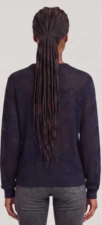 G-Star RAW Pointelle Gebreide Pullover Donkerblauw Dames - Foto 5