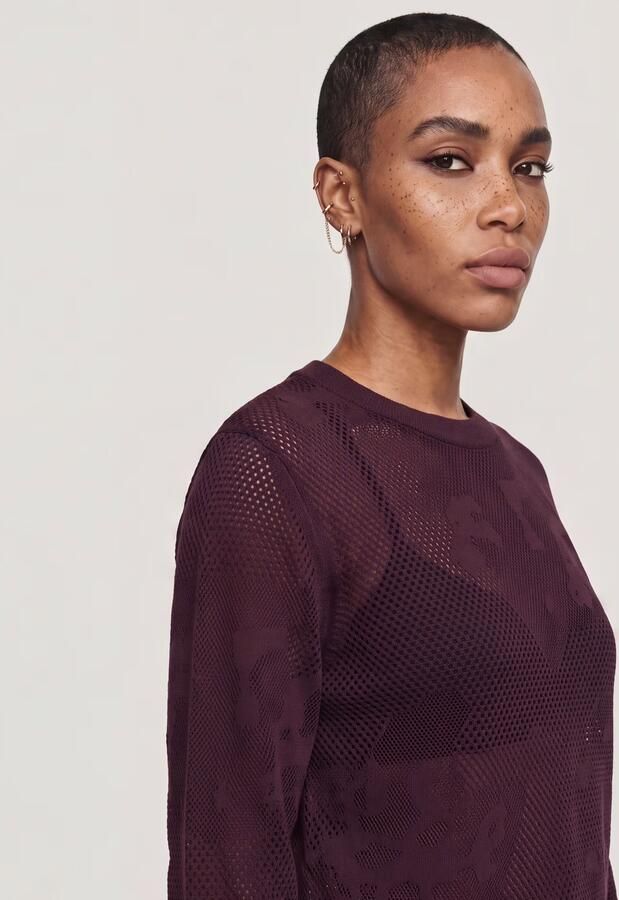 G-Star RAW Pointelle Gebreide Pullover Rood Dames - Foto 5