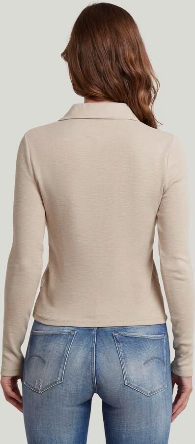 G-Star Raw Gebreide pullover met resortkraag - Foto 7