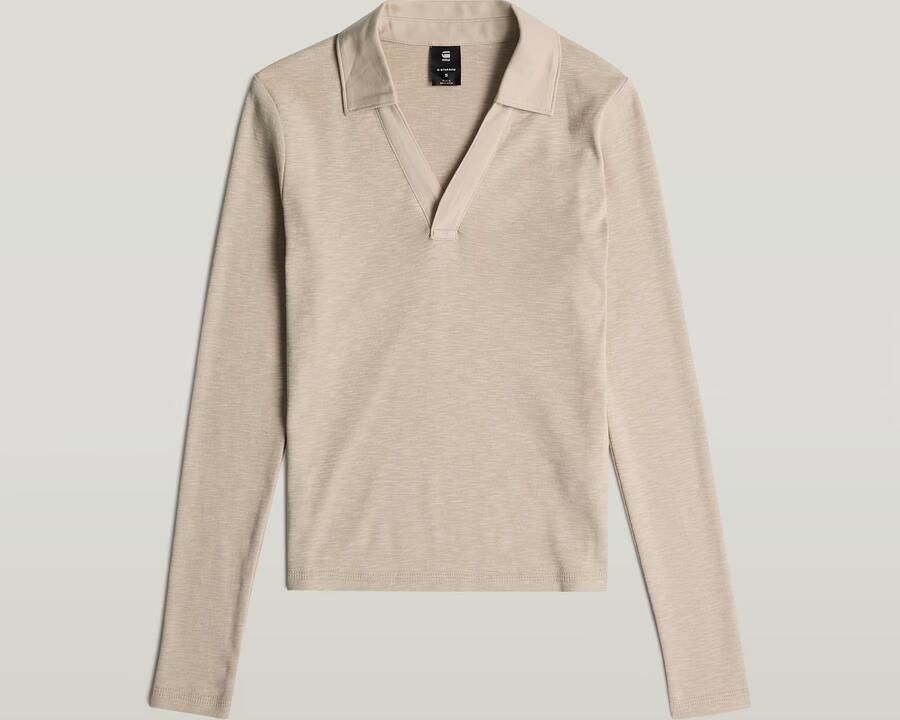 G-Star Raw Gebreide pullover met resortkraag - Foto 6