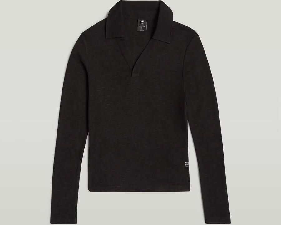 G-Star Raw Gebreide pullover met resortkraag - Foto 7