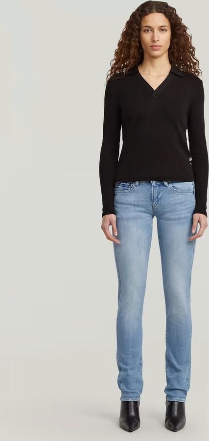 G-Star Raw Gebreide pullover met resortkraag - Foto 3