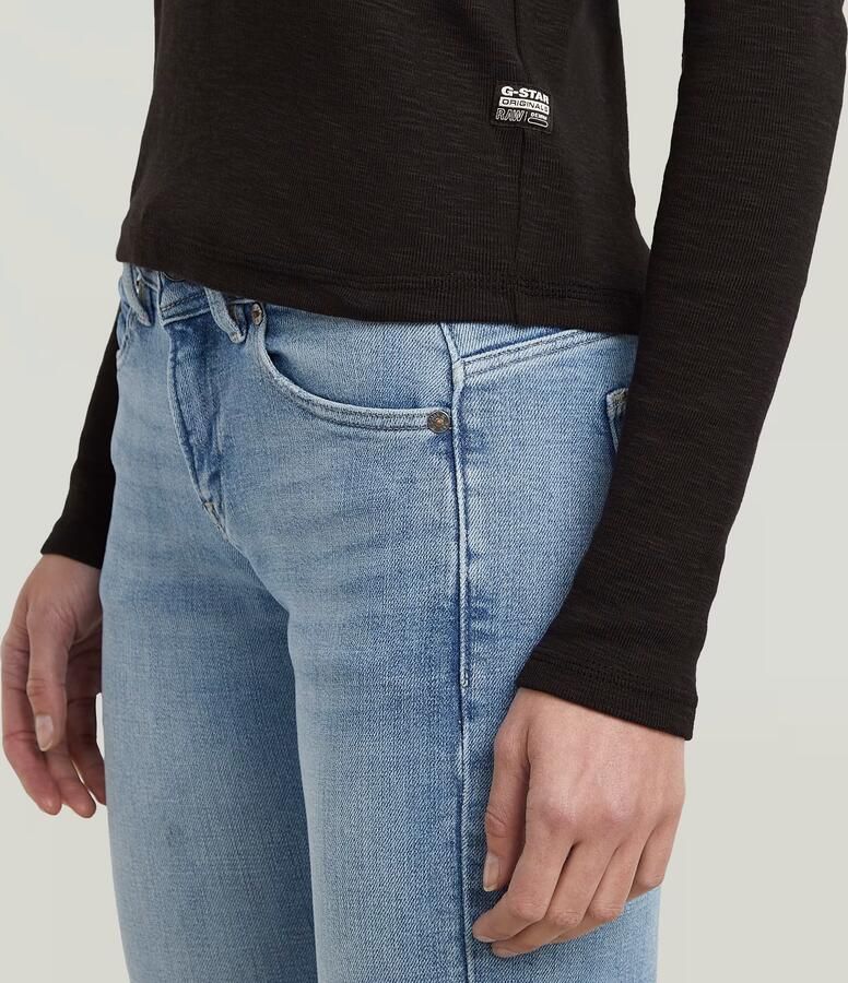 G-Star Raw Gebreide pullover met resortkraag - Foto 2