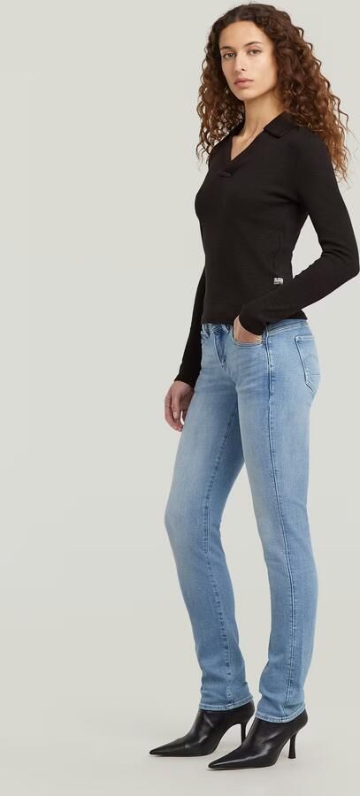 G-Star Raw Gebreide pullover met resortkraag - Foto 5