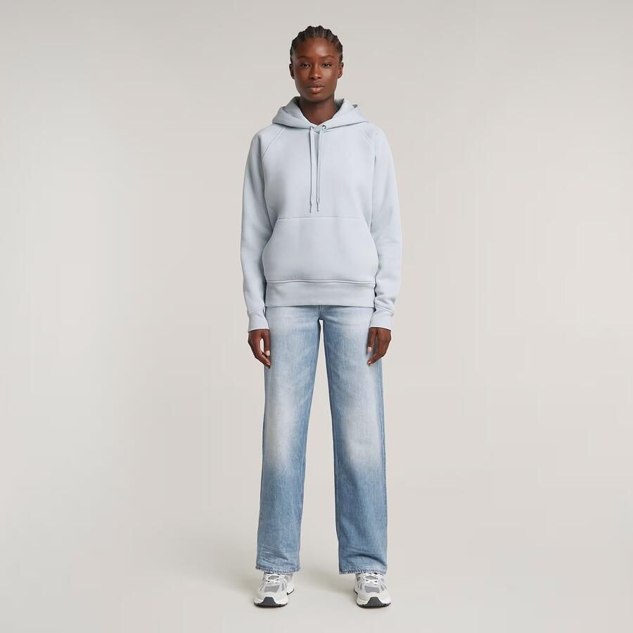 G-Star RAW Premium Core 2.0 Hoodie Lichtblauw Dames