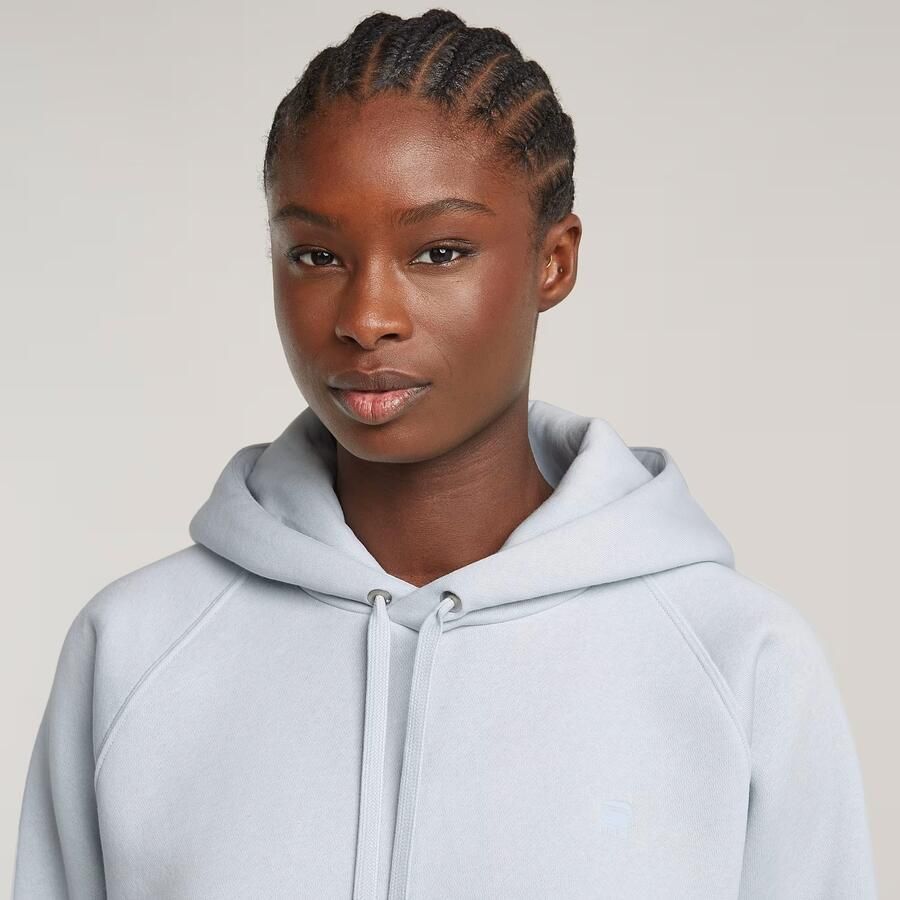 G-Star RAW Premium Core 2.0 Hoodie Lichtblauw Dames - Foto 2