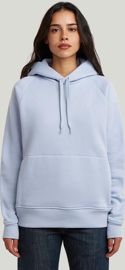G-Star RAW Premium Core 2.0 Hoodie Lichtblauw Dames