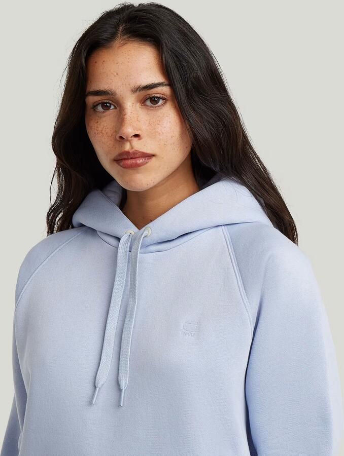 G-Star RAW Premium Core 2.0 Hoodie Lichtblauw Dames - Foto 4