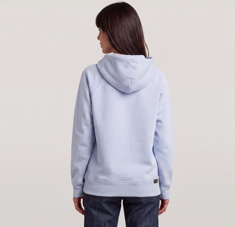 G-Star RAW Premium Core 2.0 Hoodie Lichtblauw Dames - Foto 3