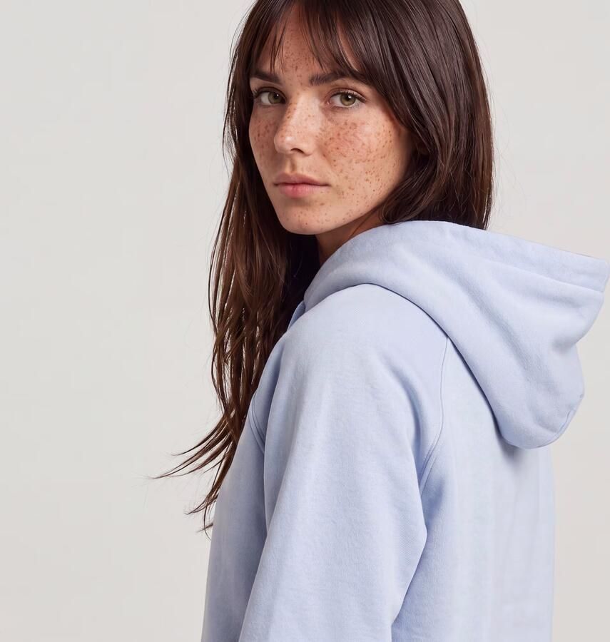 G-Star RAW Premium Core 2.0 Hoodie Lichtblauw Dames - Foto 4