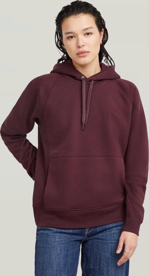 G-Star RAW Premium Core 2.0 Hoodie Rood Dames