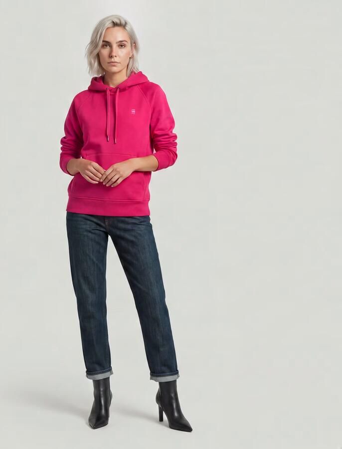 G-Star RAW Premium Core 2.0 Hoodie Roze Dames - Foto 11