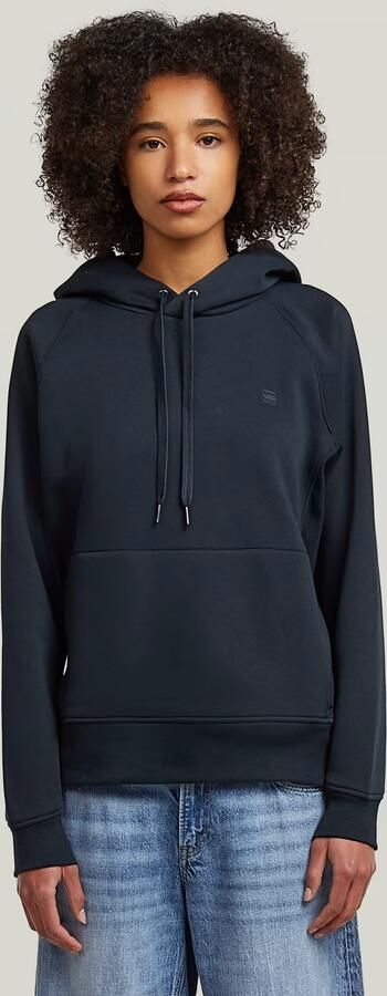 G-Star RAW Premium Core 2.0 Hoodie Sweater Donkerblauw Dames