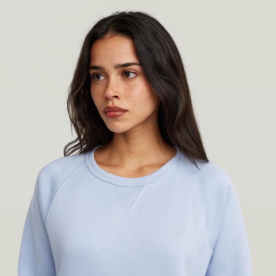 G-Star RAW Premium Core 2.0 Sweater Lichtblauw Dames - Foto 5