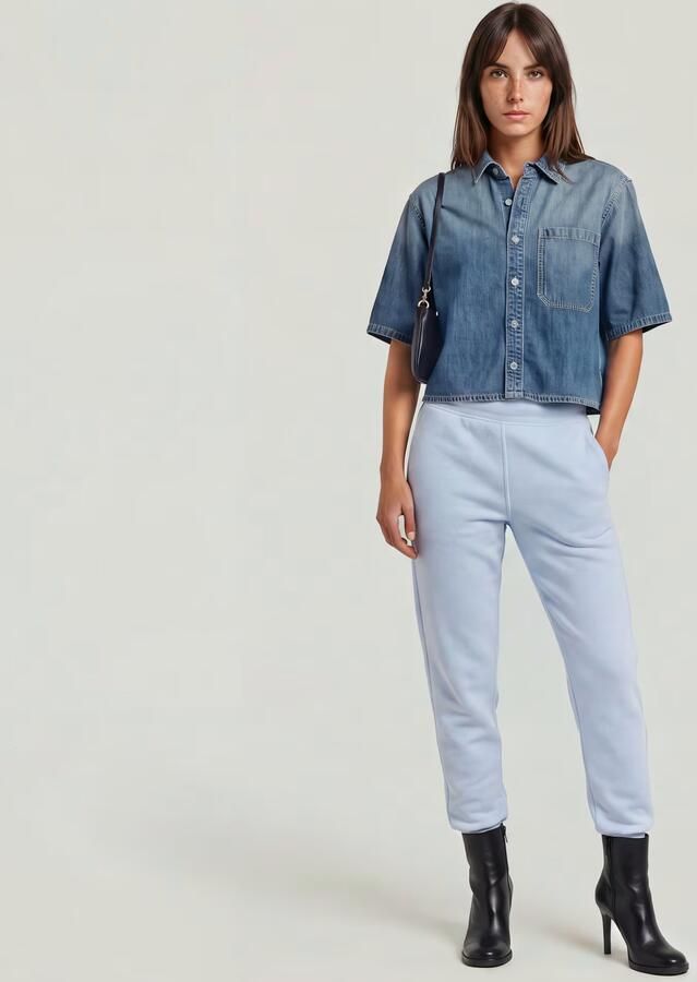 G-Star RAW Premium Core 2.0 Sweatpant Lichtblauw Dames - Foto 6