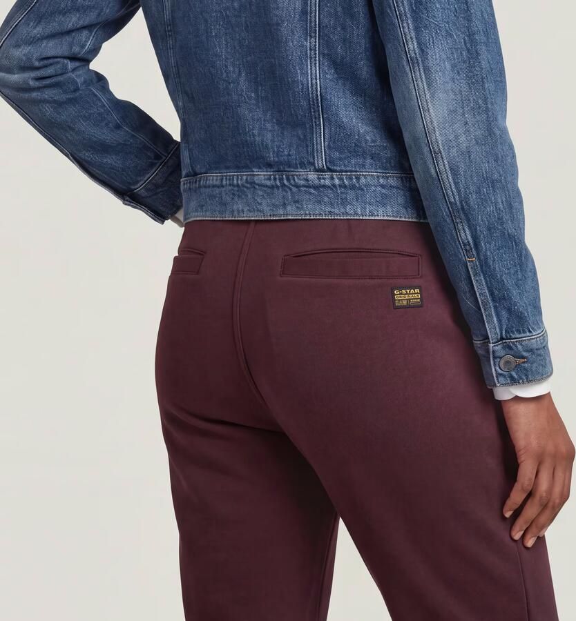 G-Star RAW Premium Core 2.0 Sweatpant Rood Dames - Foto 6