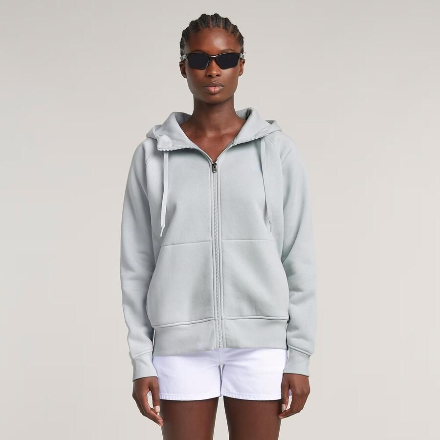 G-Star RAW Premium Core 2.1 Hoodie Met Rits Lichtblauw Dames - Foto 7